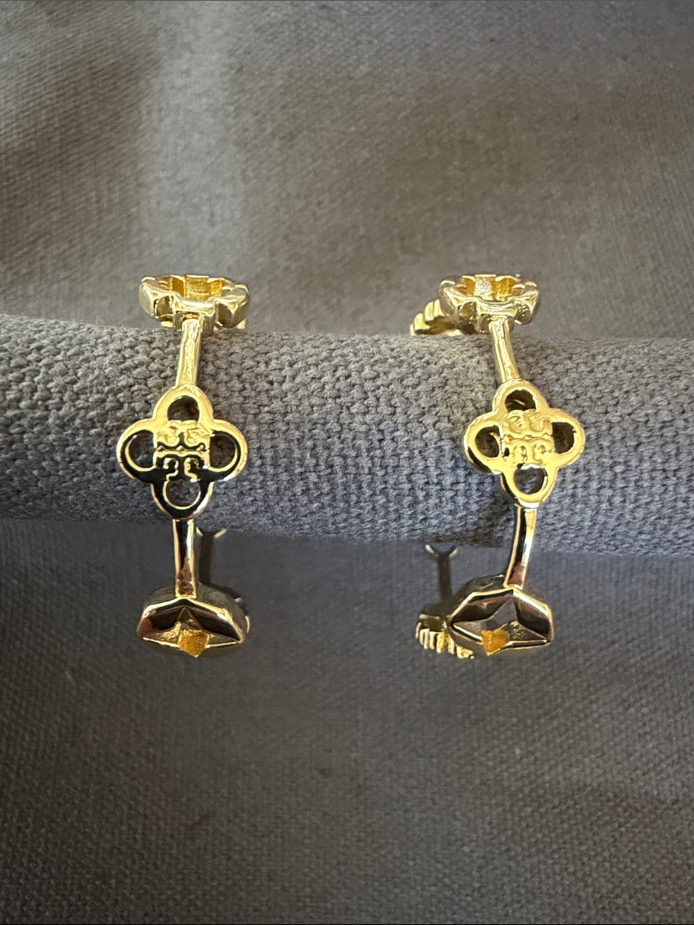 Gold Hoop Drop Earring - Women's Jewelry